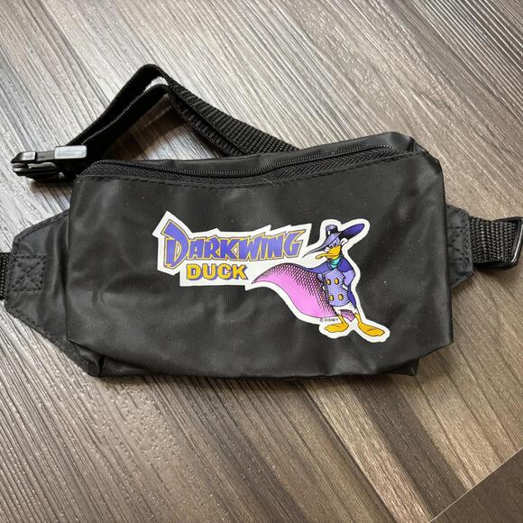 Darkwing Duck Kids Fanny Pack Snack Bag Pouch Hip Sack Disney Dark Wing - Picture 2 of 9
